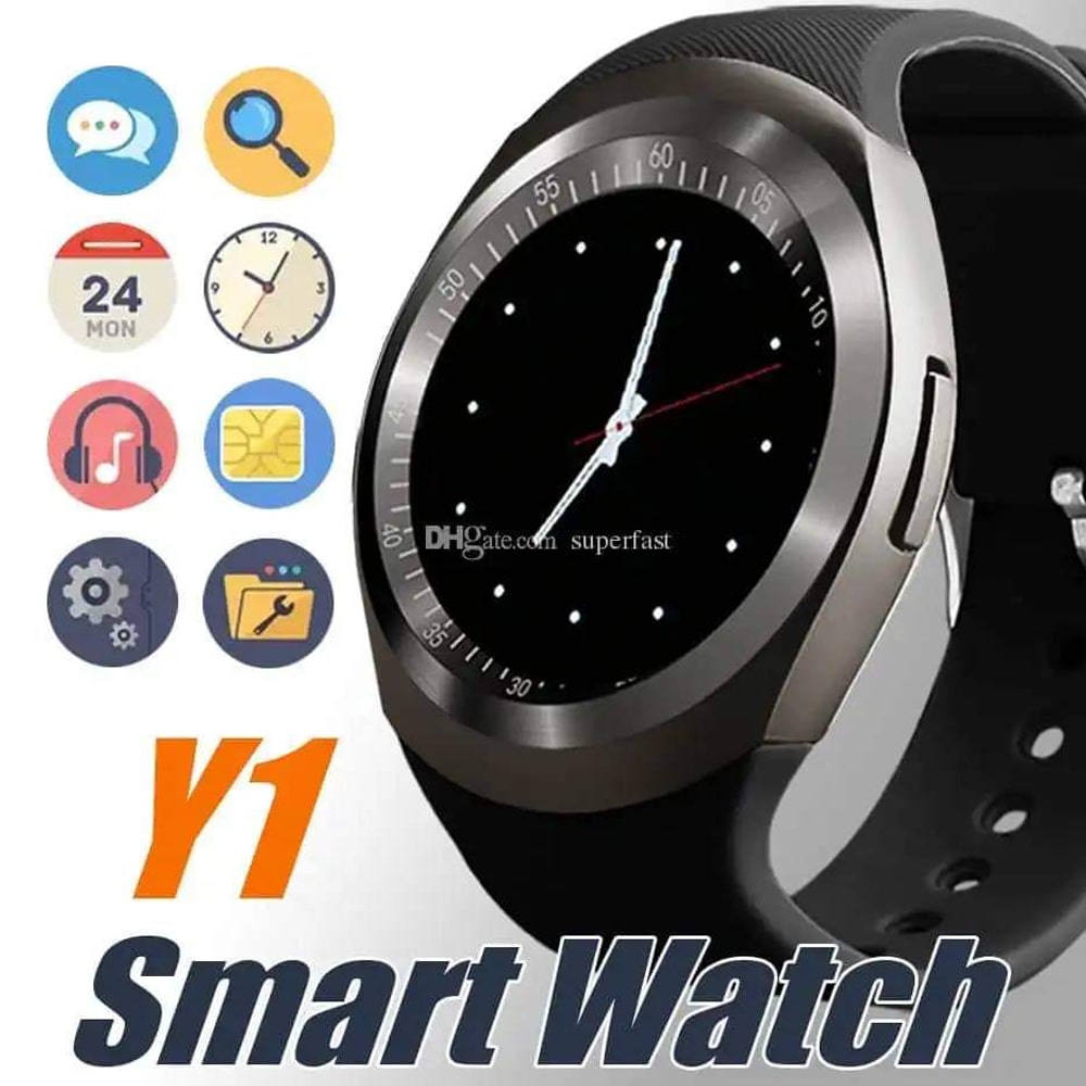 Smart Watch Y1 With GSM Slot for IOS And Android With Camera Online Shopping in Pakistan Fashion Electronics Toys